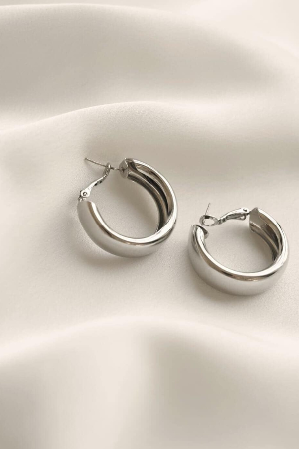 Bông Tai Khoen Tròn OMNES