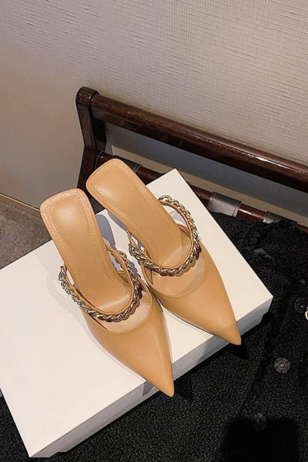 Giày Sục Nâu Xích OMNES