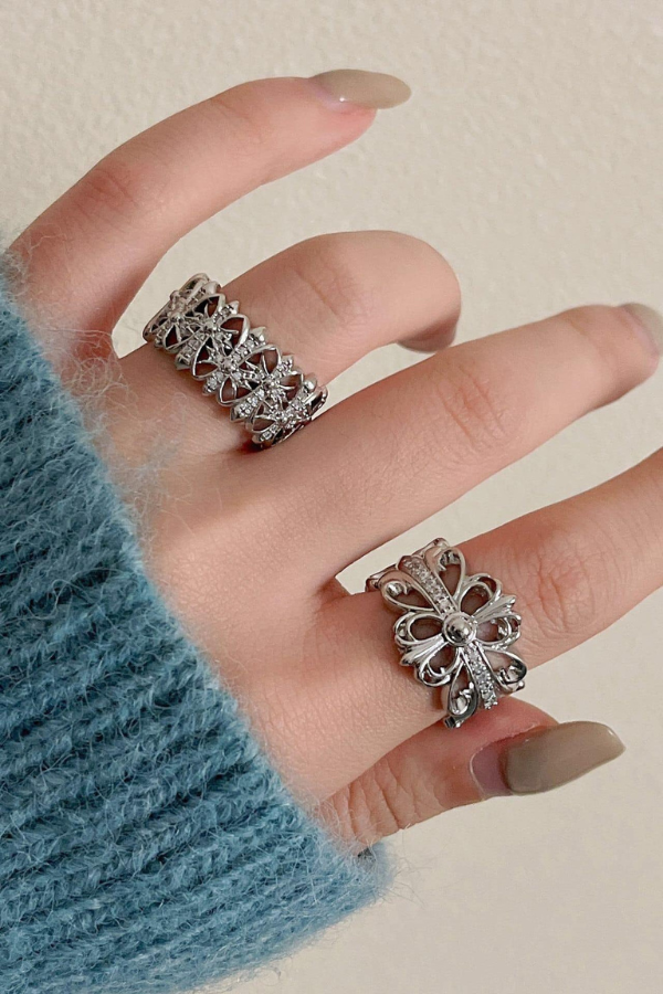 Nhẫn Set Chrome Hearts OMNES