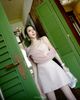 Đầm Ngắn Trễ Vai Hai Dây LOVELYN