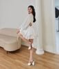 Đầm Ngắn Xếp Tầng Cổ Yếm ONON MADE