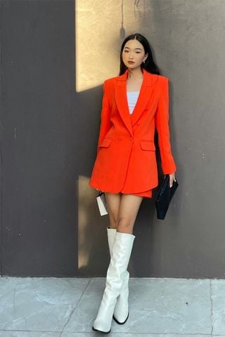 Áo Vest Trơn Tay Dài HUONG BOUTIQUE