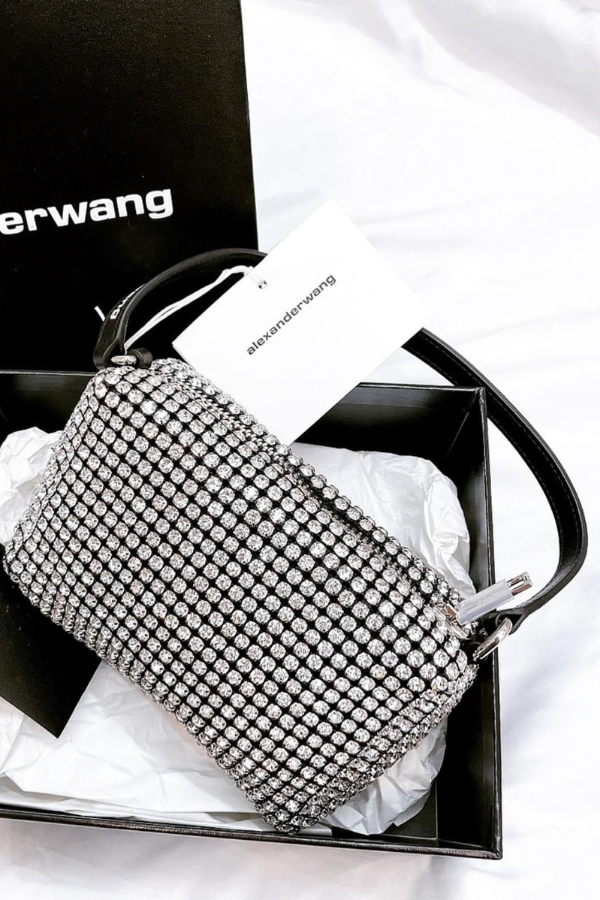 Túi Xách Nữ Wang Đá Lấp Lánh OMNES