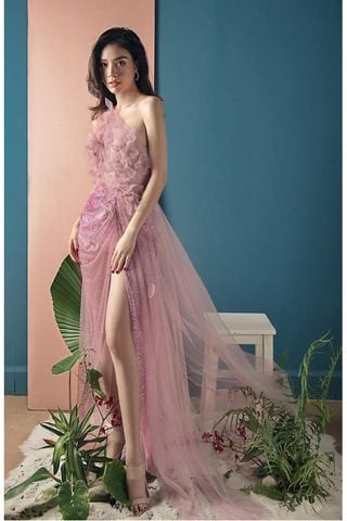 Đầm Maxi Voan Mỏng Xẻ Tà HAPPY CLOTHING