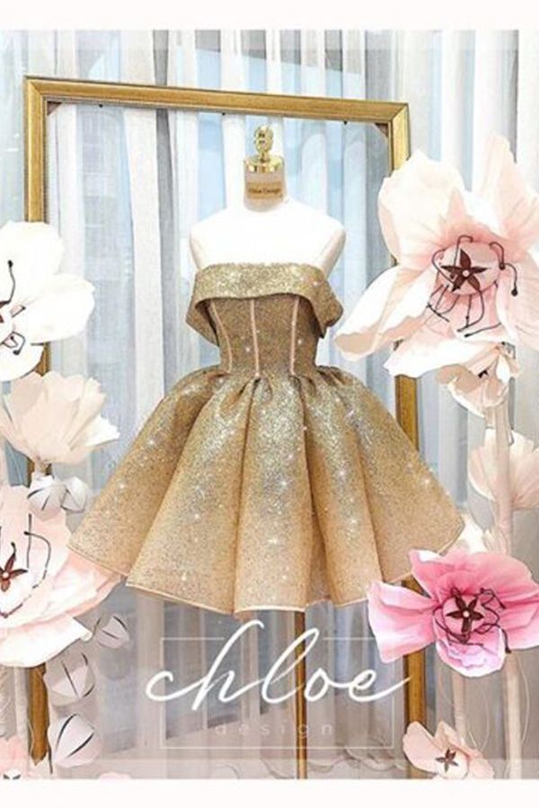 Đầm Ngắn Ánh Kim CHLOE DESIGN
