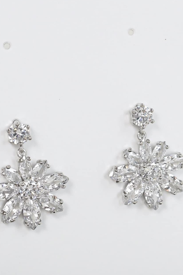 Bông Tai Đá ZIRCON Sáng Trưng OMNES