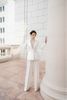 Áo Vest Tay Dài x Áo Sơ Mi x Quần Dài Dáng Suông WHITE PLAN