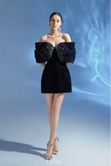 Đầm Ngắn Trễ Vai LYLIA