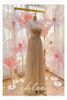 Đầm Dáng Suông Ánh Kim Đính Đá CHLOE DESIGN