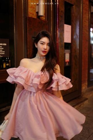 Đầm Ngắn Cúp Ngực EMWEAR