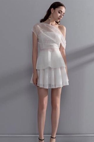 Đầm Ngắn Xếp Tầng RAFFINÉ