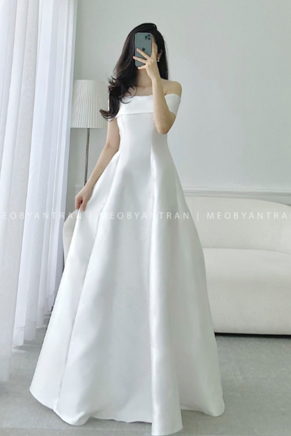 Đầm Maxi Trễ Vai MEO STORE