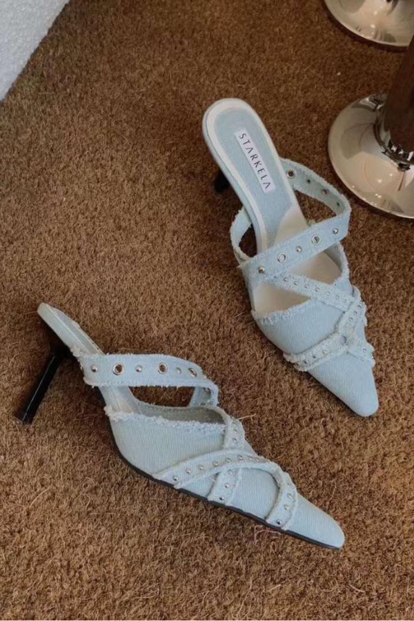 Giày Sục Denim OMNES