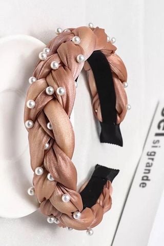 Mấn Đan Chéo Đính Phụ Kiện minde