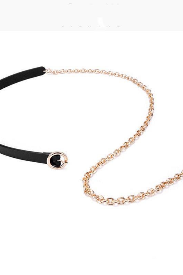 Dây Nịt Da Phối Xích Cao Cấp OMNES