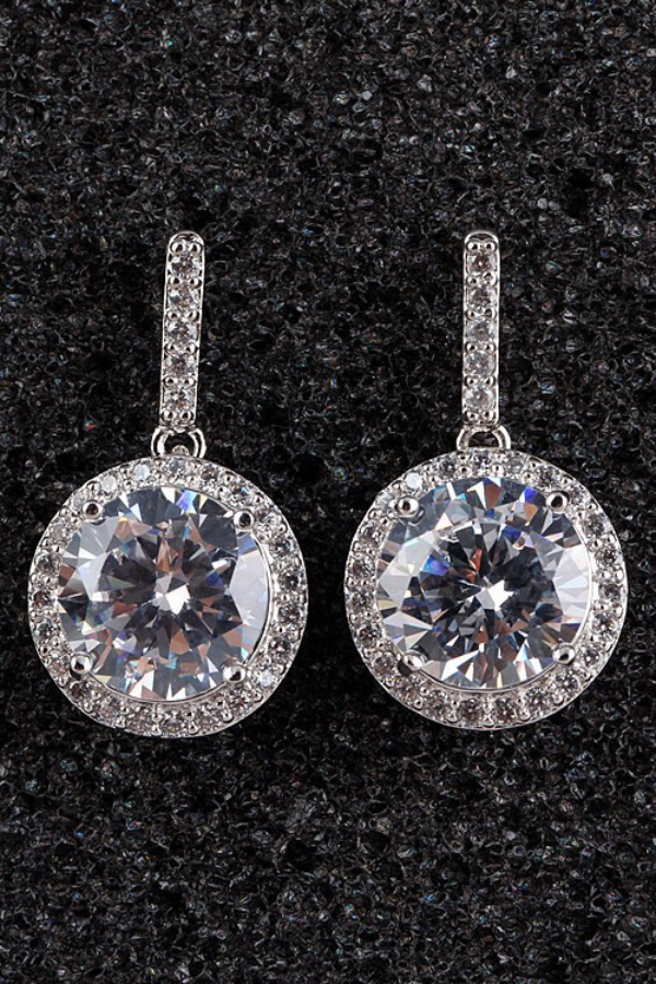 Bông Tai Đính Nhiều Đá OMNES