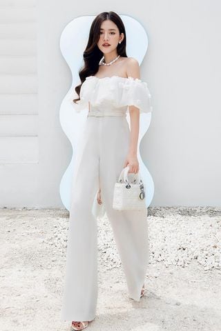 Áo Ngắn Cúp Ngực x Quần Dài Suông LARMES