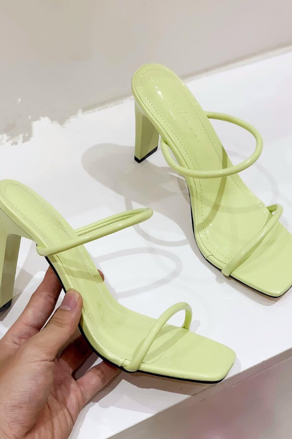 Giày 2 Quai Gót Dẹp OMNES