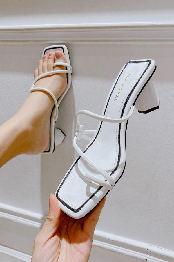 Giày Dây Viền Gót Tròn OMNES