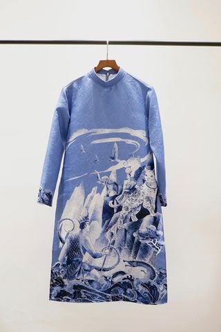 Áo Dài Cách Tân Vỹ Kỳ TIEM LONG