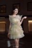 Đầm Ngắn Cúp Ngực Voan Mỏng Bliss LOVELYN