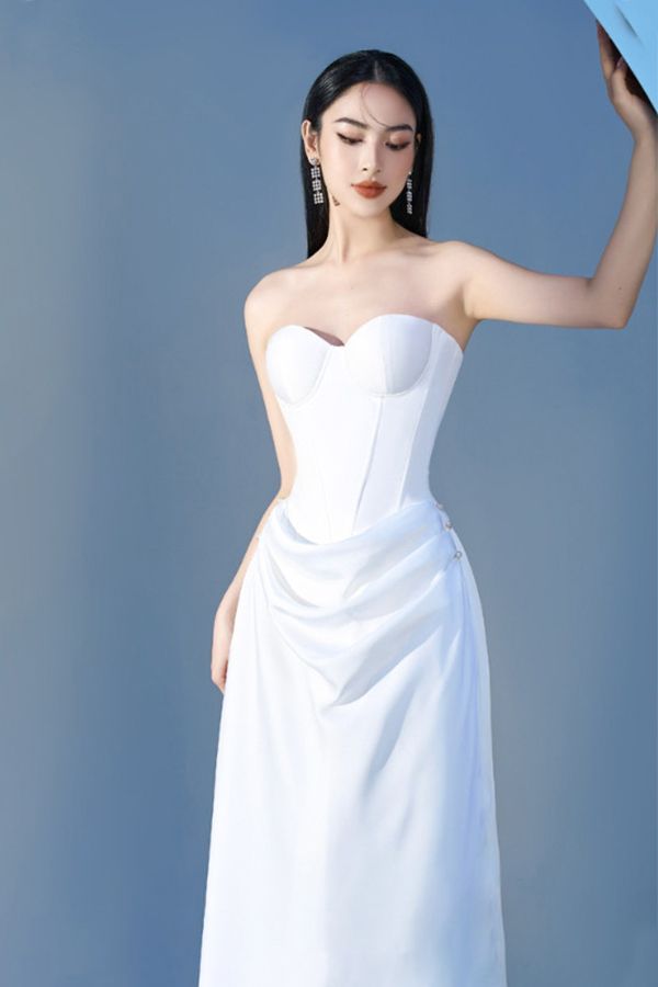 Đầm Midi Cúp Ngực BYDI