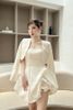 Áo Vest Khoác x Đầm Ngắn Quấn Hoa COCO JAMBO