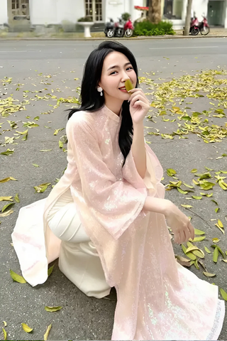 Áo Dài Cách Tân Uyển My EDINI