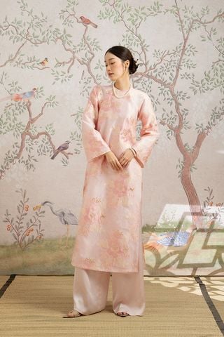 Áo Dài Cách Tân Tay Dài EDINI