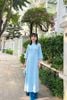 Áo Dài Cách Tân Tay Lửng HUYEN THAI
