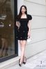 Đầm Ngắn Vai Kiểu Đính Sheila JOLIE LOFT