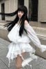 Đầm Ngắn Tay Dài Trễ Vai L SEOUL