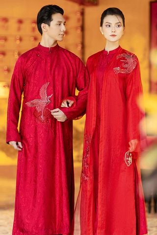 Áo Dài Nam Phụng Minh LALIN