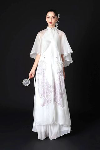 Áo Dài Đính Kết Khiết Loan LALIN