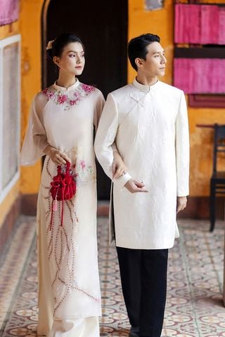 Áo Dài Nam Phụng Vân LALIN