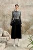 Áo Khoác Tay Dài x Chân Váy Midi LALLEE