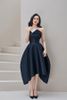 Đầm Midi Cúp Ngực Dáng Phồng LANE JT