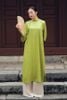 Áo Dài Cách Tân Tay Lửng Cổ Tròn LAYE.VN