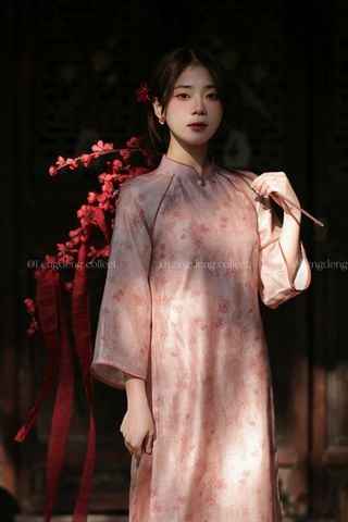 Áo Dài Cách Tân Ngọc Tường Thụy LÈNG DÈNG