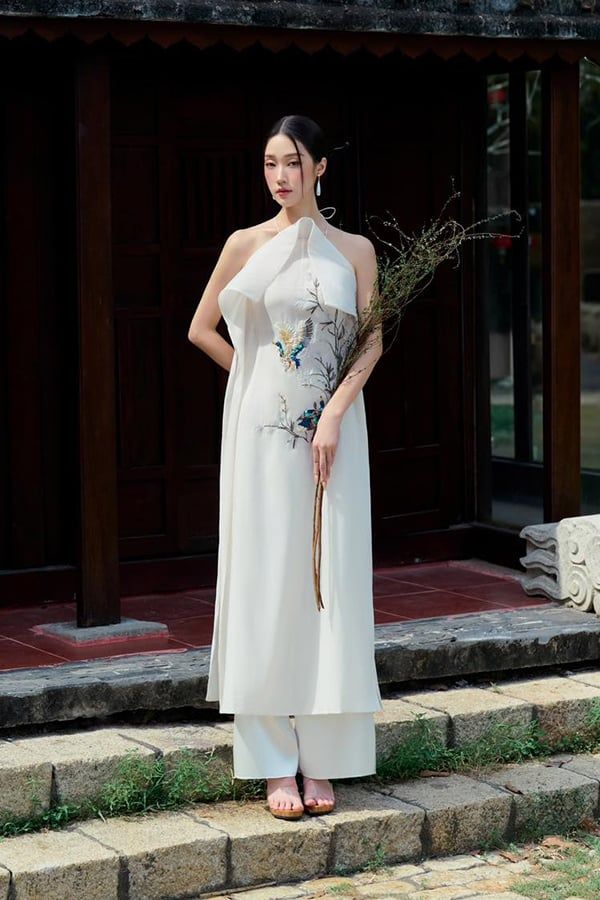 Áo Dài Cách Tân Uyên Ương LINH PHUNG BRAND