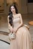 Đầm Midi Cúp Ngực Kim Sa Lấp Lánh LINH PHUNG BRAND