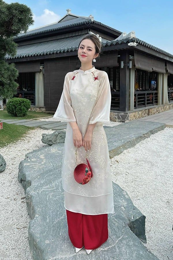 Áo Dài Cách Tân Hải Miên LINN DESIGN