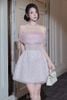 Đầm Ngắn Sequin Cúp Ngực LOVELYN