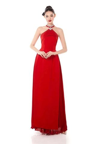 Áo Dài Cách Tân Cổ Yếm MAEL FEMME