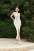 Đầm Midi Cúp Ngực Xẻ Tà MAEL FEMME