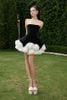 Đầm Ngắn Cúp Ngực Đính Hoa Rosalyn MAEL FEMME