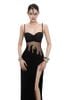 Đầm Maxi Xẻ Đùi Đen Hestia Dress MAEL FEMME