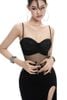 Đầm Maxi Xẻ Đùi Đen Hestia Dress MAEL FEMME