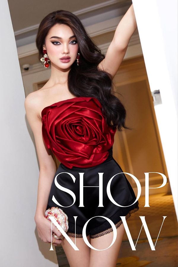 Áo Kiểu Quấn Hoa x Quần Ngắn MAEL FEMME