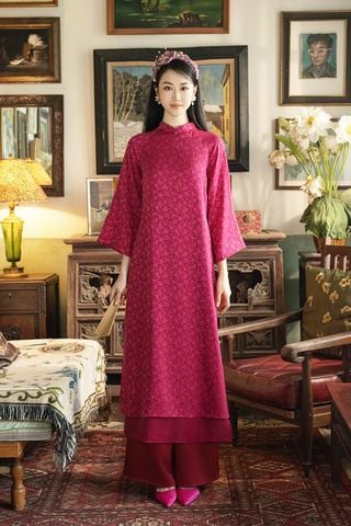 Áo Dài Truyền Thống Túc My MAINICHI DESIGN